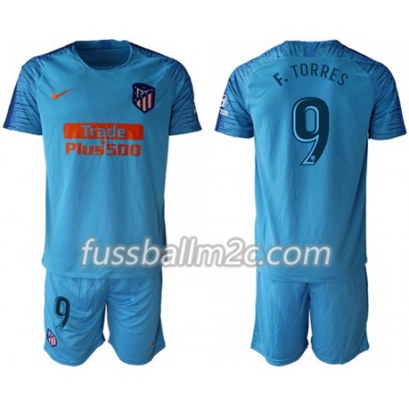 Fußballtrikots Atlético Madrid F.Torres 9 Kinder Auswärts Trikotsatz 2018-2019 Fußballtrikots Atlético Madrid F.Torres 9 Kinder Auswärts Trikotsatz 2018-2019